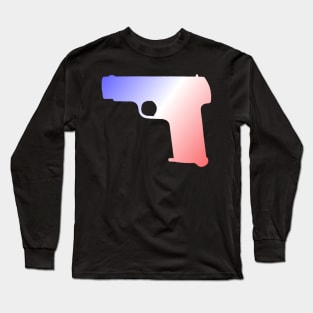 Ruby French Flag Long Sleeve T-Shirt